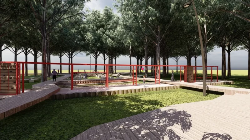 Malabrigo anunció la puesta en valor del parque público «El Eucaliptal»