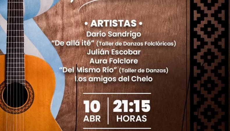 Preparan una Gran Peña Folclórica en el Centro de Jubilados de Reconquista ¿Cuándo se realiza?