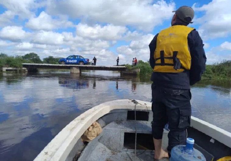 Encontraron sin vida al pescador desaparecido en Arroyo El Tajamar