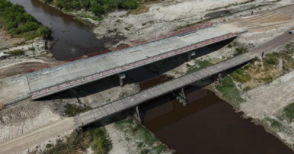 Ruta 98s: Los puentes entre Moussy y La Sarita entran en su etapa final de construcción