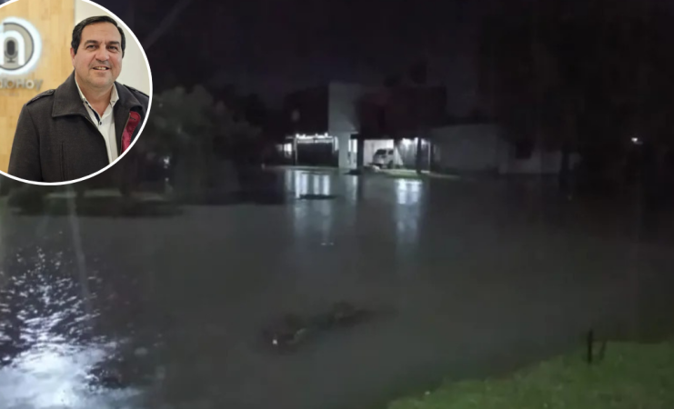 El intendente Vallejos destacó las obras hídricas que se hicieron en Reconquista