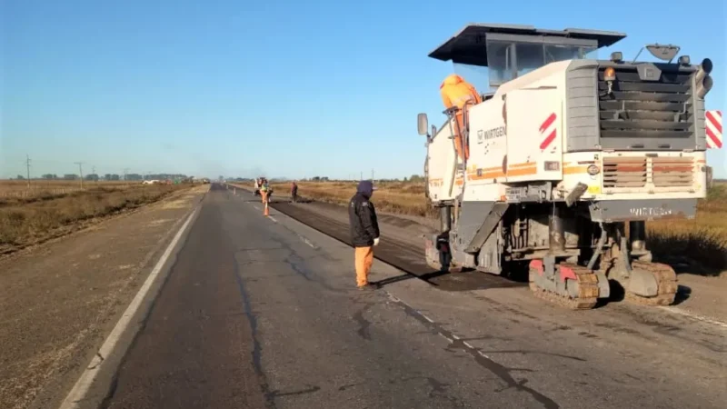 Vialidad Nacional informó que avanza con el bacheo de R11 entre Crespo y La Criolla