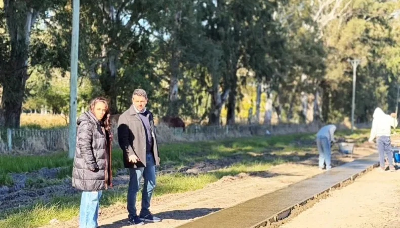El Gobierno de Avellaneda inició una ciclovía de 2 kilómetros en Paraje El Timbó