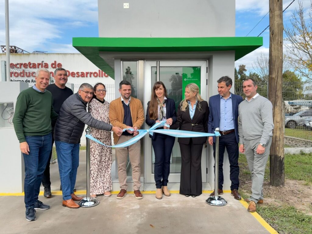 Avellaneda habilitó un nuevo cajero automático en el acceso al Parque Industrial