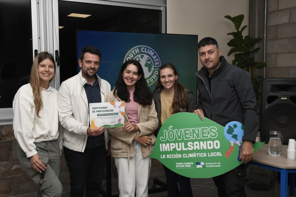 Avellaneda fue seleccionada para participar por tercer año consecutivo del Fondo de Acción Climática Juvenil