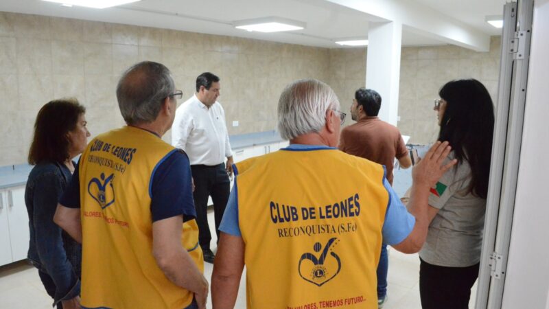 La Municipalidad y el Club de Leones ultiman detalles de la futura Cocina Comunitaria