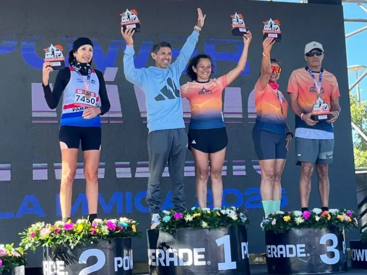 Ives Saucedo ganó su categoría en los 21k internacionales de Asunción