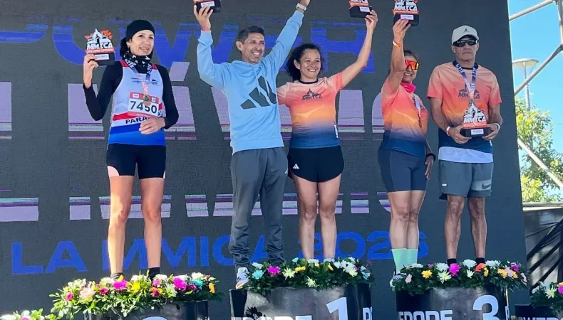 Ives Saucedo ganó su categoría en los 21k internacionales de Asunción