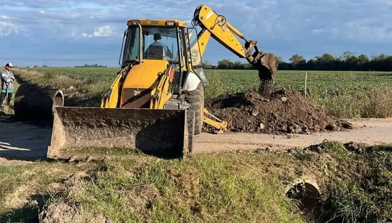 Por obras de alcantarilla, hay corte de tránsito en la Calle 302 de Avellaneda