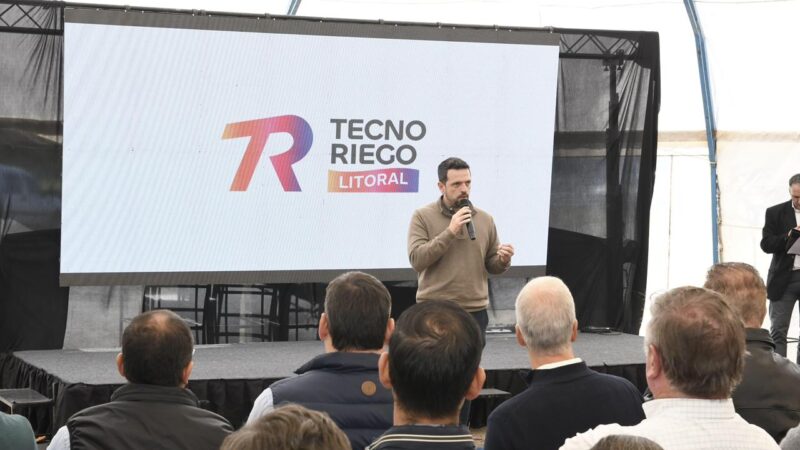 TecnoRiego 2026 instaló el debate sobre el agua como motor productivo en Avellaneda y la región