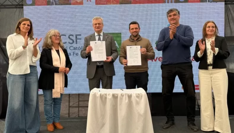 Avellaneda y la Universidad Católica firmaron un convenio para instalar la carrera de Veterinaria