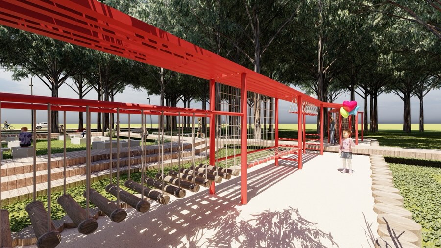 Malabrigo inaugura este domingo un nuevo espacio de juegos en el Parque Los Pinos