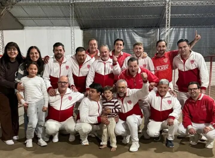 Santa Ana lideró la clasificación global en el tradicional torneo de la Liga Rural de Bochas