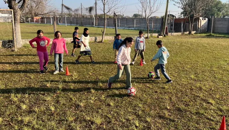 Club Central Reconquista: inscriben para la escuela gratuita de fútbol