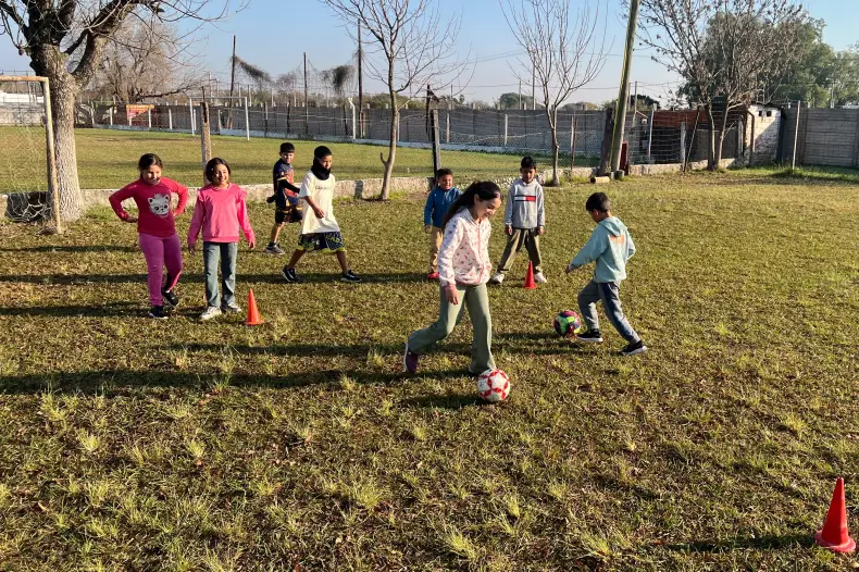 Club Central Reconquista: inscriben para la escuela gratuita de fútbol