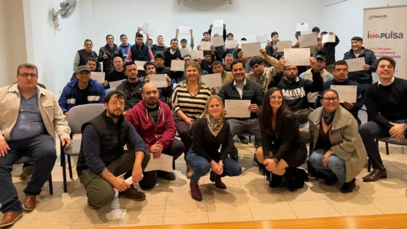Más de 50 personas recibieron certificados de formación laboral en Reconquista