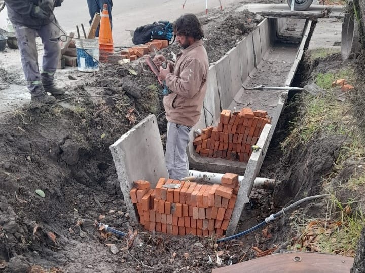 Reconquista fortalece el drenaje urbano con obras ante la llegada del Niño