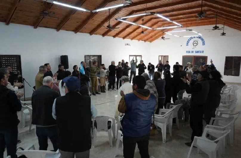 Dirigentes peronistas del norte santafesino se reunieron en el camping de Camioneros