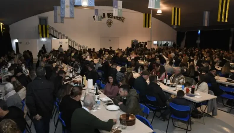 La Vertiente celebró su tradicional raviolada y anunció una nueva edición para agosto