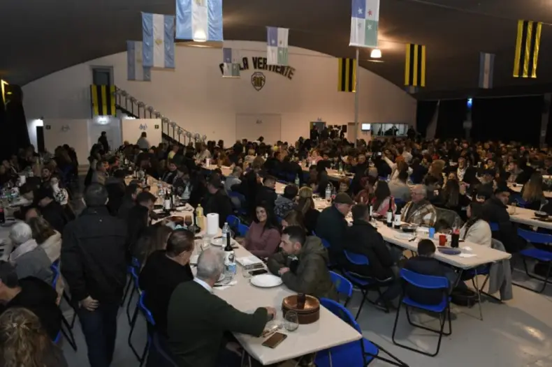 La Vertiente celebró su tradicional raviolada y anunció una nueva edición para agosto