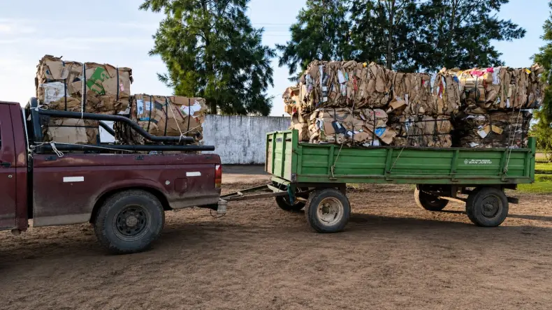 Romang avanza en la recuperación y reciclado de residuos en zonas estratégicas