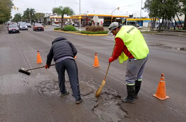 El Gobierno de Reconquista reparó baches profundos en la Ruta Nacional 11 ¿Qué respondió Vialidad?
