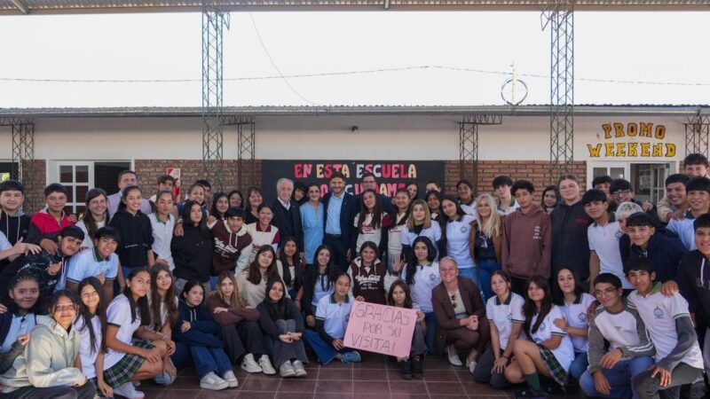 El Gobierno de Santa Fe construirá cuatro nuevas aulas en el departamento 9 de Julio