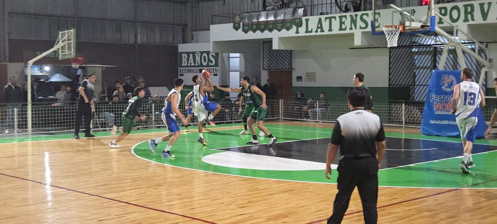 Básquet: Platense Porvenir golpeó primero y quedó a un paso del título del Apertura