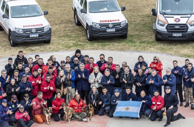 Regresó la brigada santafesina que cooperó en la ayuda humanitaria a Venezuela