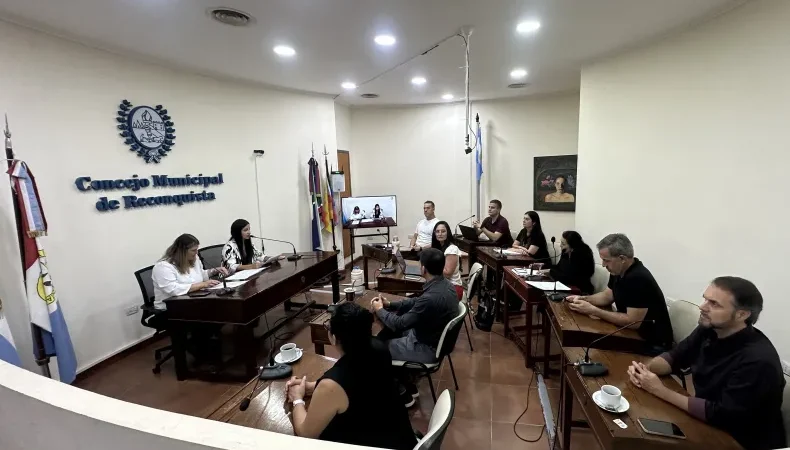 El Concejo de Reconquista aprobó nuevas obras del FOCOM 2025