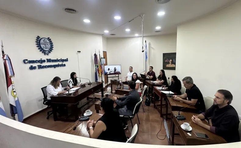 El Concejo de Reconquista aprobó nuevas obras del FOCOM 2025