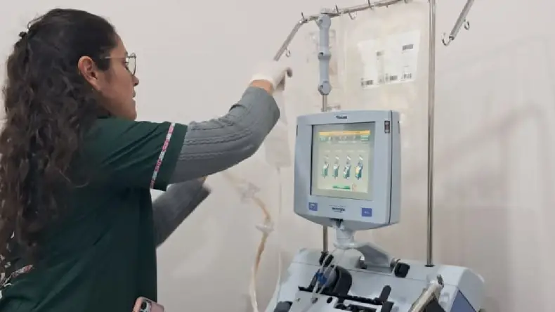 El Hospital Regional de Reconquista incorpora un equipo de aféresis