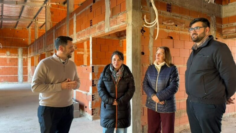 Avanza la construcción del nuevo edificio de la Escuela Especial de Avellaneda
