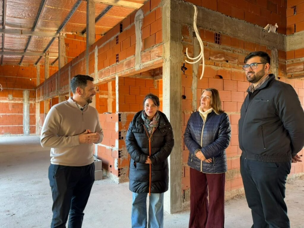 Avanza la construcción del nuevo edificio de la Escuela Especial de Avellaneda