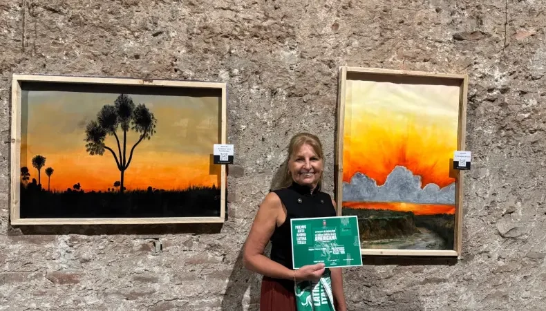 La reconquistense Silvia Passarino fue premiada en Italia por una obra sobre los humedales