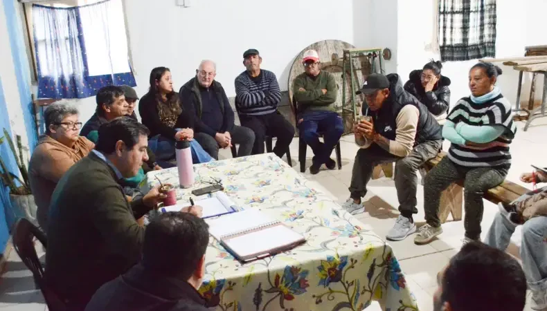 Los vecinos de Barrio Malvinas formularon un proyecto de pavimentación integral