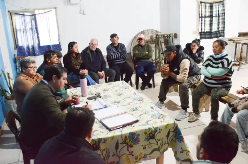 Los vecinos de Barrio Malvinas formularon un proyecto de pavimentación integral