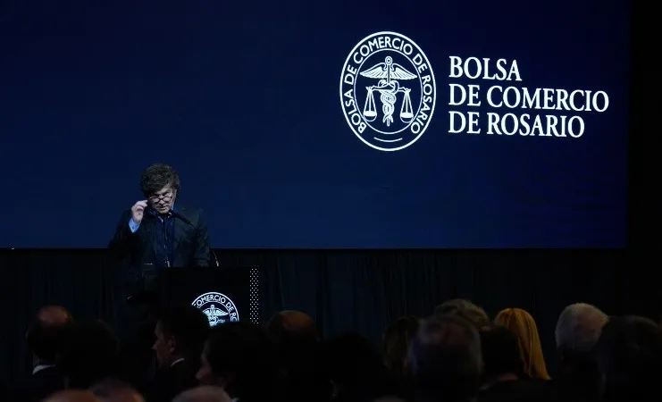 El Presidente Milei vuelve a Rosario para el aniversario de la Bolsa de Comercio