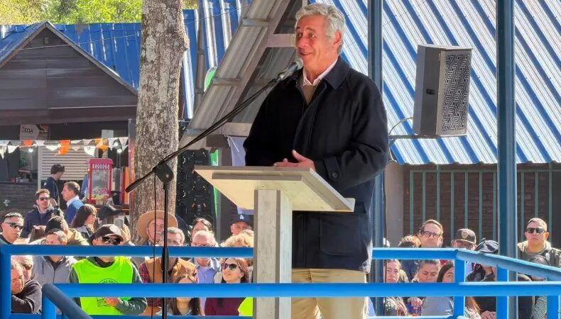 Nicolás Pino fue contundente en Expo Rural Reconquista: “Demandamos porque tenemos mucho para ofrecer”