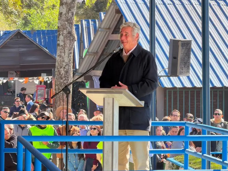 Nicolás Pino fue contundente en Expo Rural Reconquista: “Demandamos porque tenemos mucho para ofrecer”