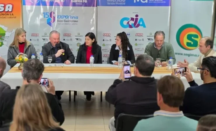 El Senador Michlig presentó ExpoFeria Regional en el Parque Municipal de San Guillermo