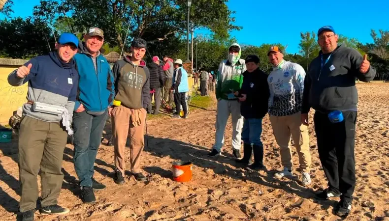 El Club Atlético Adelante brilló en Romang y se consolida como líder del Circuito Regional de Pesca