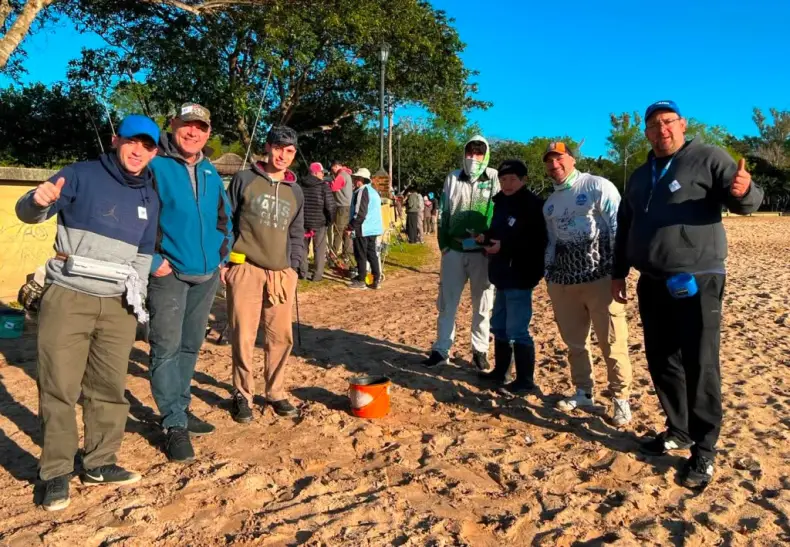 El Club Atlético Adelante brilló en Romang y se consolida como líder del Circuito Regional de Pesca