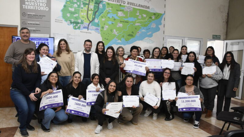 Avellaneda premia el talento de Mujeres Emprendedoras. Conocé quienes son las ganadoras