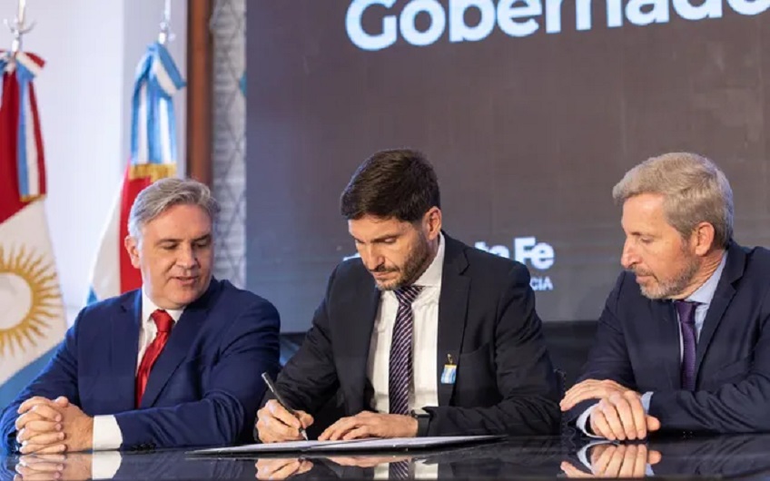 Pullaro se reúne con Santilli junto a los gobernadores de Córdoba y Entre Ríos