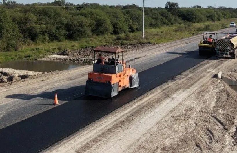 Ruta 31: La empresa informó que el pavimento entre Tartagal e Intiyaco está en su etapa final