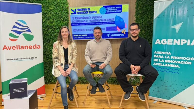 Avellaneda presentó un programa de incubación y una plataforma de vinculación laboral ¿En qué consiste?