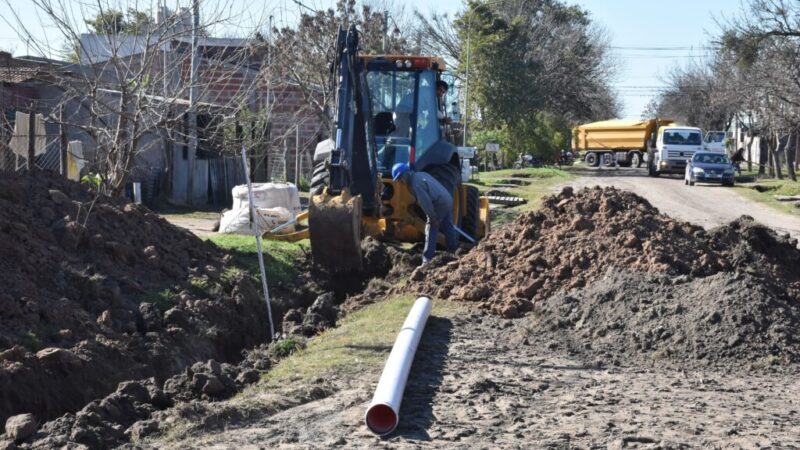 Nuevas cuadras habilitadas para conexión cloacal en B° Don Pedro de Avellaneda
