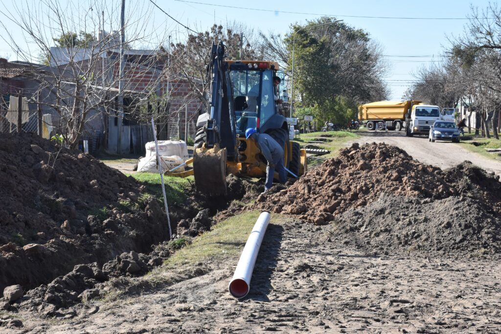 Nuevas cuadras habilitadas para conexión cloacal en B° Don Pedro de Avellaneda