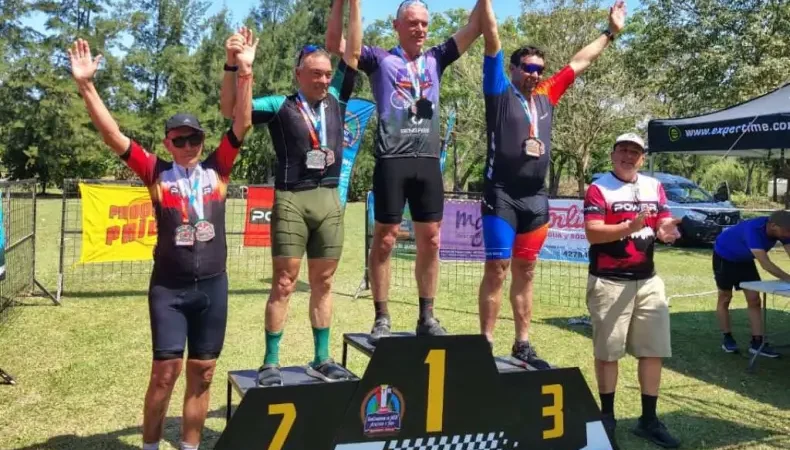 Ciclismo en Reconquista: Demis Pochon y Eugenia Firpo se quedaron con la gran final del MTB